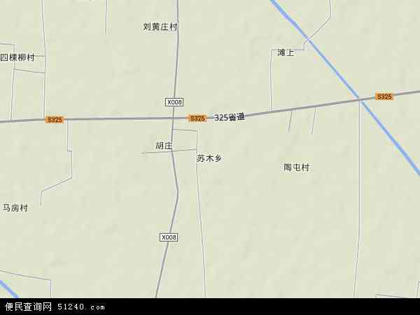 中国河南省开封市杞县苏木乡地图(卫星地图)