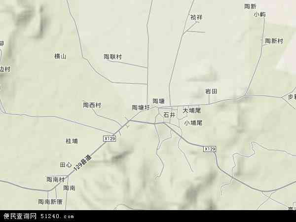 广东省汕尾市海丰县陶河镇地图(地图)