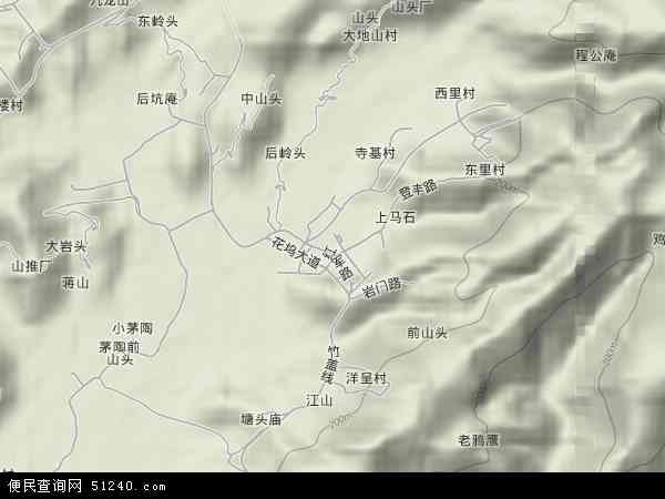 中国浙江省台州市温岭市坞根镇地图(卫星地图)图片