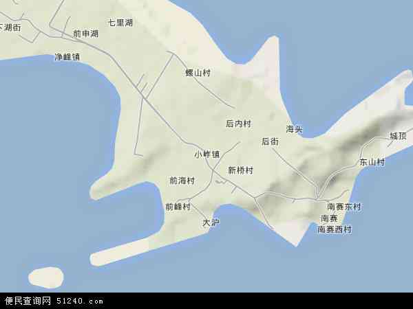 福建省泉州市惠安县小岞镇地图(地图)