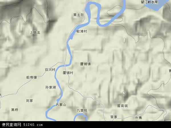 中国湖北省咸宁市通山县地图(卫星地图) 图片合集图片