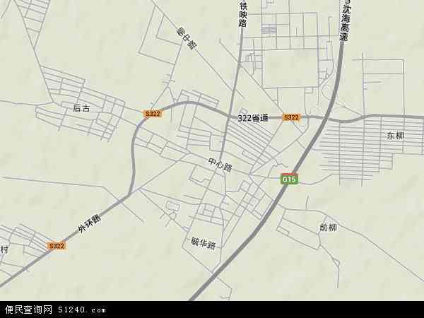 辽宁省鞍山市海城市西柳镇地图(地图)