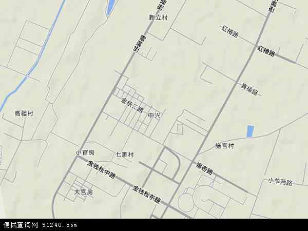 中国辽宁省沈阳市苏家屯区中兴地图(卫星地图)图片