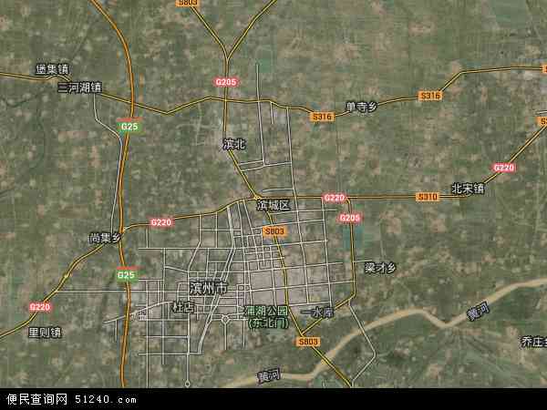 滨城区地图 - 滨城区卫星地图 - 滨城区高清航拍
