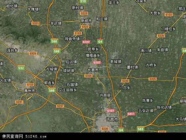 河南省许昌葛市地图(地图)