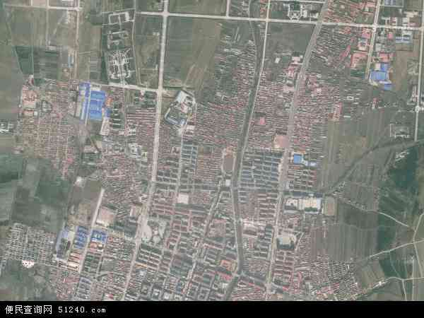中国黑龙江省牡丹江市海林市海林镇地图(卫星地图) (600x450)图片
