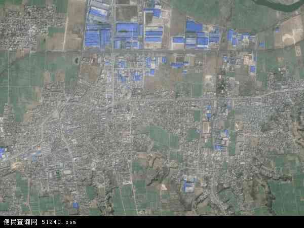 中国河南省郑州市巩义市回郭镇地图(卫星地图)图片