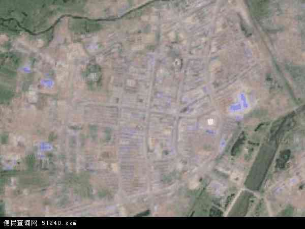 中国吉林省延边朝鲜族自治州敦化市胜利地图(卫星地图)图片