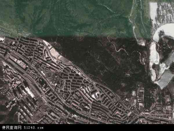 中国河北省承德市双桥区西大街地图(卫星地图