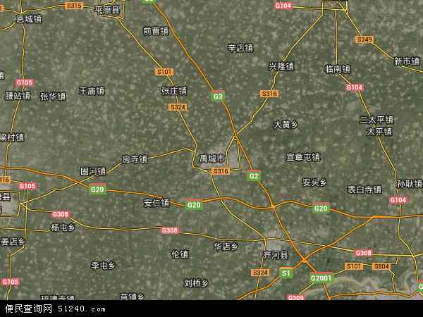 禹城地图 图片合集图片