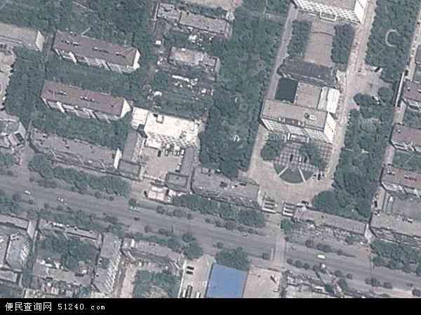 中国河南省商丘市梁园区东风地图(卫星地图)图片