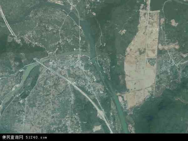 中国广东省韶关市武江区龙归镇地图(卫星地图