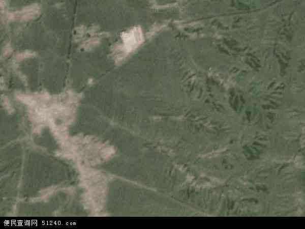 中国吉林省长春市九台市沐石河镇地图(卫星地图)图片