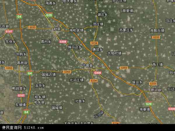 宁晋县地图 - 宁晋县卫星地图 - 宁晋县高清航拍