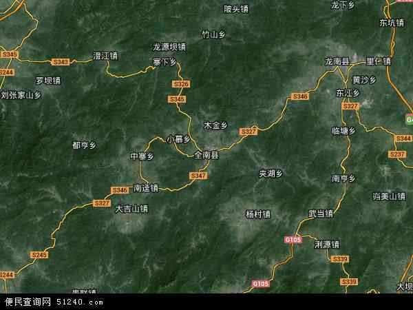 赣州市石城县地图图片