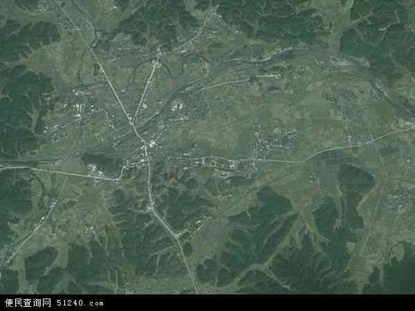 中国江西省宜春市奉新县上富镇地图(卫星地图