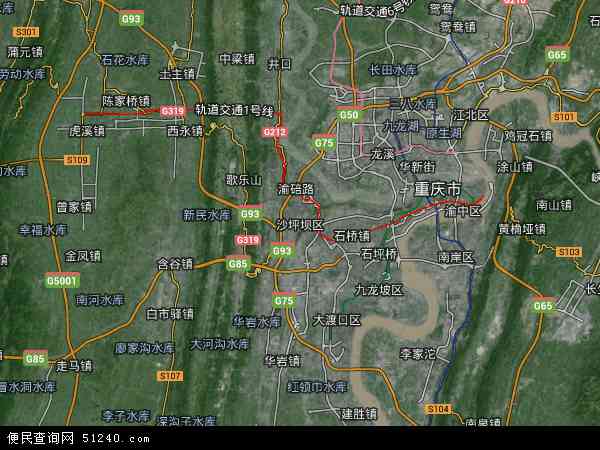 重庆市  市辖区   沙坪坝区  本站收录有:2018沙坪坝区地图高清