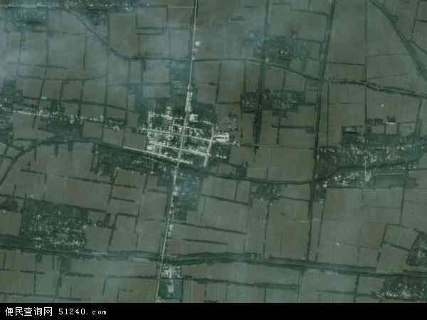 中国安徽省宿州市泗县瓦坊乡地图(卫星地图)图片