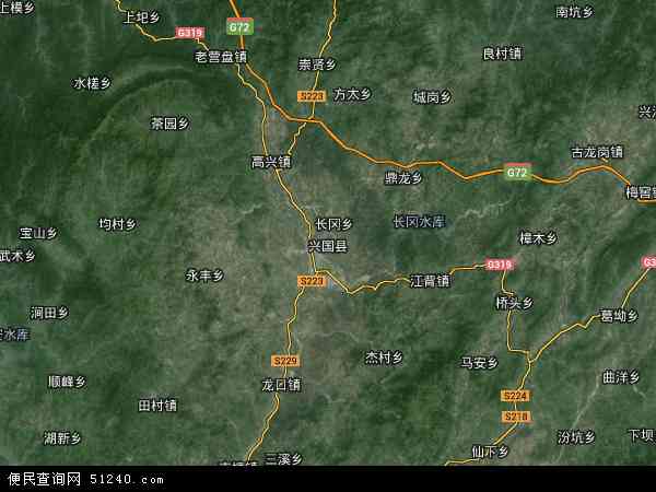 江西省赣州市兴国县到周边各乡镇的路程距离多少公里