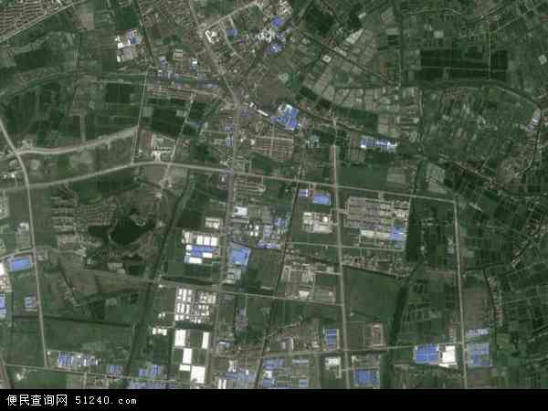 周市镇地图 - 周市镇卫星地图 - 周市镇高清航拍
