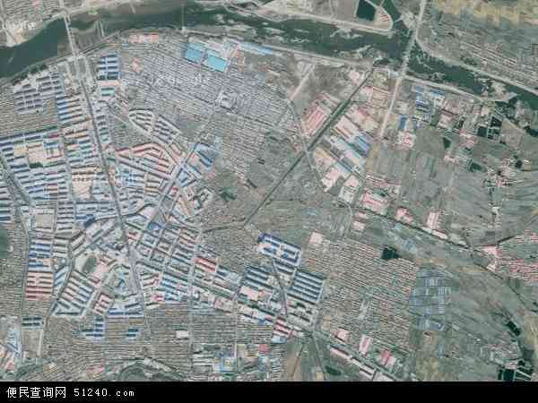 中国黑龙江省牡丹江市东宁县东宁镇地图(卫星地图)图片