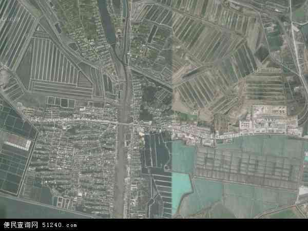 中国河北省唐山市丰南区黑沿子镇地图(卫星地图)图片