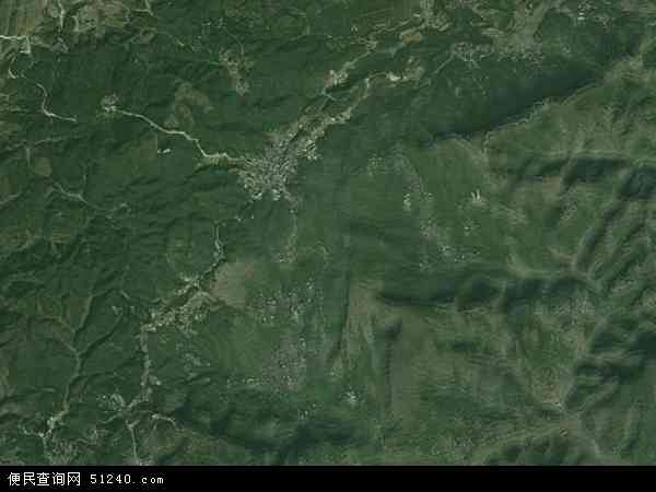 中国贵州省六盘水市盘县老厂镇地图(卫星地图