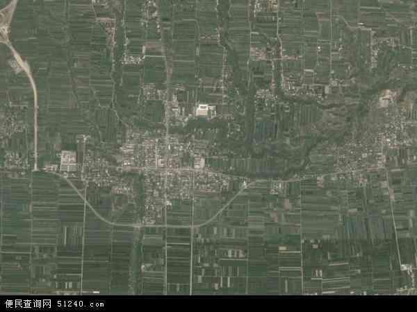 中国山西省运城市芮城县陌南镇地图(卫星地图)图片