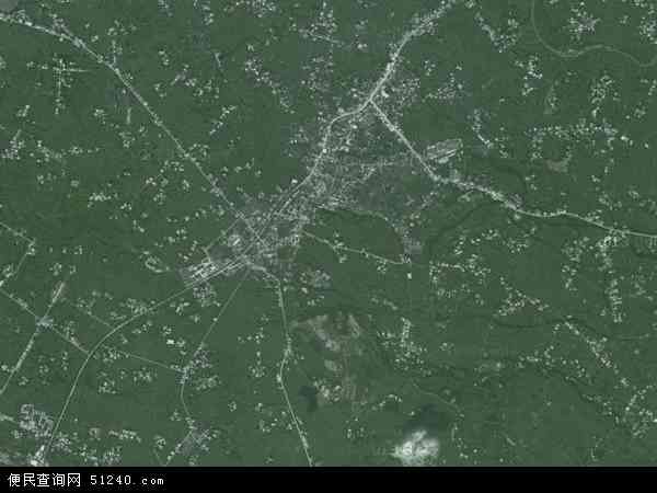 中国四川省德阳市绵竹市绵远镇地图(卫星地图)图片