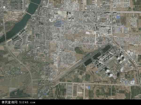 中国河北省石家庄市平山县平山镇地图(卫星地图)图片