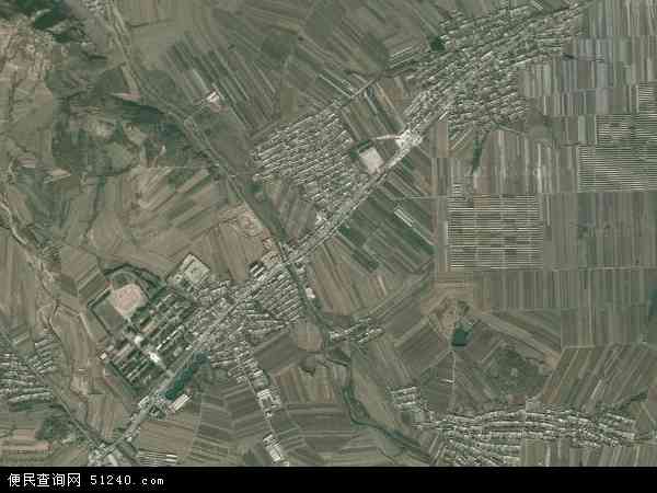中国辽宁省锦州市凌海市三台子镇地图(卫星地图)图片