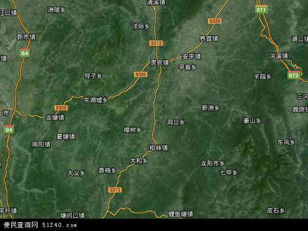 中国湖南省郴州市永兴县太和镇地图(卫星地图)