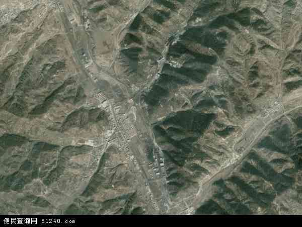 中国山西省长治市沁源县王陶乡地图(卫星地图)图片