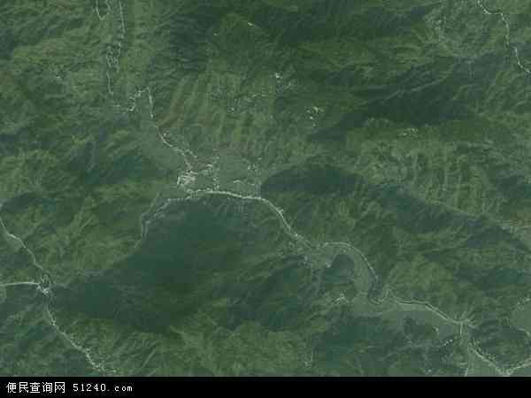 中国安徽省安庆市宿松县北浴乡地图(卫星地图)图片