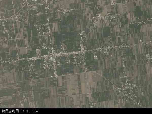 中国陕西省渭南市富平县曹村镇地图(卫星地图)图片