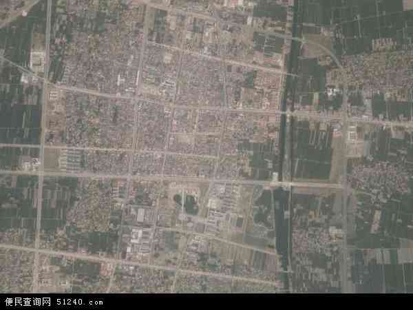 中国河北省邯郸市广平县广平镇地图(卫星地图)图片