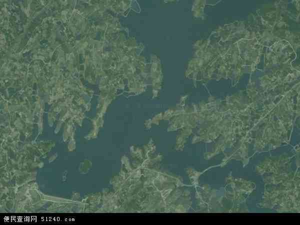 黄坡水库地图 - 黄坡水库卫星地图 - 黄坡水库高