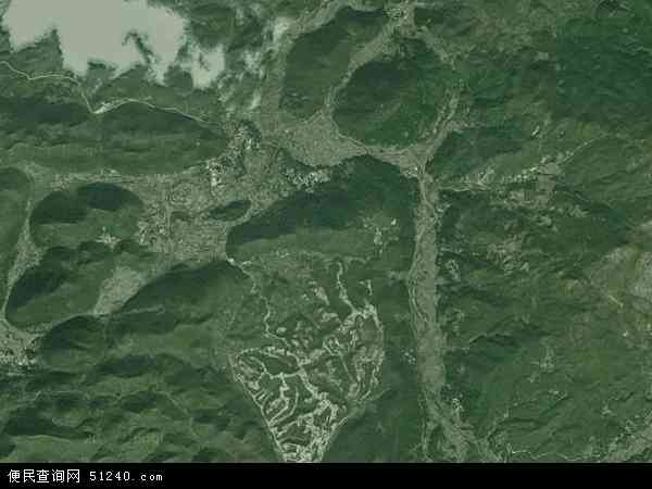 中国贵州省黔南布依族苗族自治州惠水县宁旺乡地图(卫星地图)图片