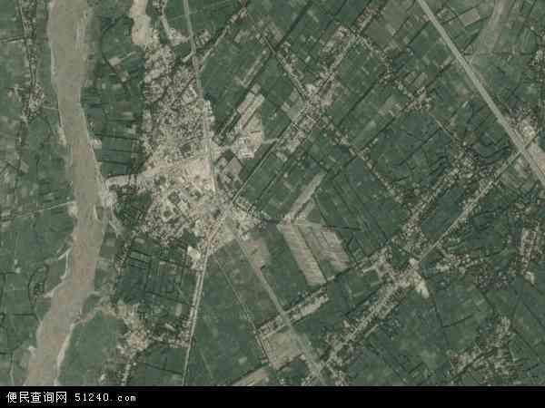 中国新疆维吾尔自治区喀什地区叶城县恰尔巴格镇地图(卫星地图)图片