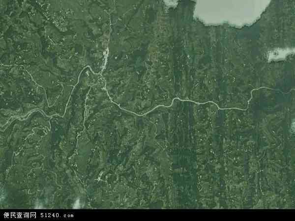 中国重庆市巴南区石滩镇地图(卫星地图)