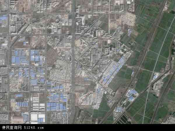 中国河南省新乡市红旗区洪门镇地图(卫星地图