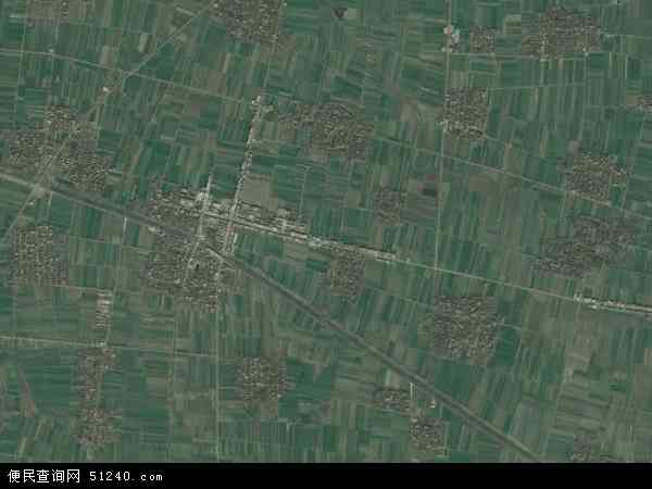 中国河南省周口市郸城县双楼乡地图(卫星地图)图片