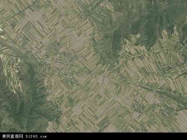 中国甘肃省庆阳市宁县焦村乡地图(卫星地图)