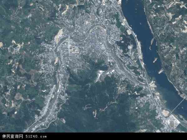 梅城镇地图 - 梅城镇卫星地图 - 梅城镇高清航拍