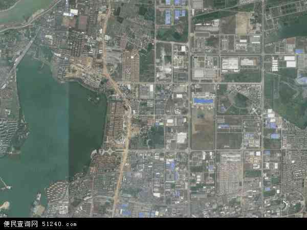 中国江西省南昌市青山湖区塘山镇地图(卫星地图)