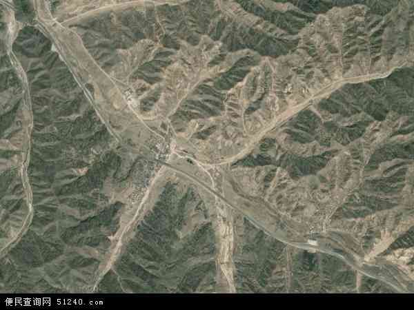 中国山西省忻州市静乐县堂尔上乡地图(卫星地图)图片