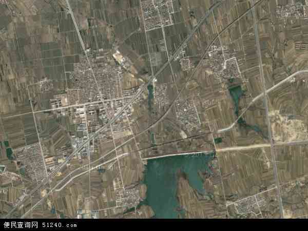 中国山东省烟台市招远市辛庄镇地图(卫星地图)图片