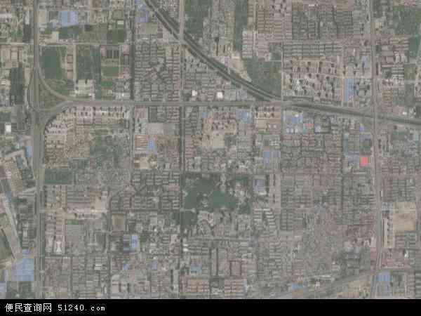 中国河北省石家庄市新华区西三庄乡地图(卫星地图)图片