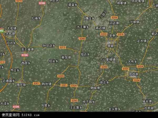山东省聊城市莘县张寨镇地图(地图)