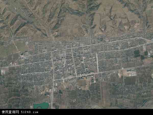 中国河南省洛阳市洛宁县城郊乡地图(卫星地图